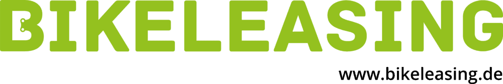 Bikeleasing Logo grüne und schwarze Schrift